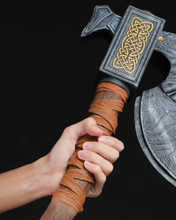 Viking Bearded Battle Axe - Image 4
