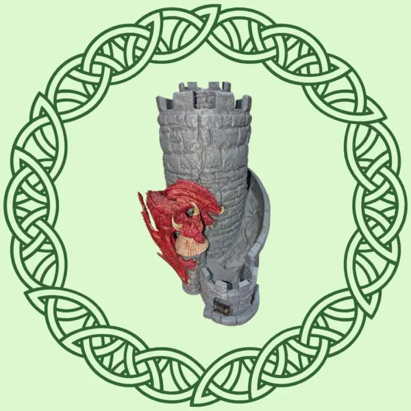 Dragon Dice Tower & Wine Bag Dispenser - Image 11